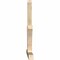 Ekena Millwork Richland Rough Sawn Timber Gable Bracket, Douglas Fir, 84"W x 53"H x 4"D x 4"F, 15/12 Pitch GBW084X53X0404RIC00RDF - alternate 4